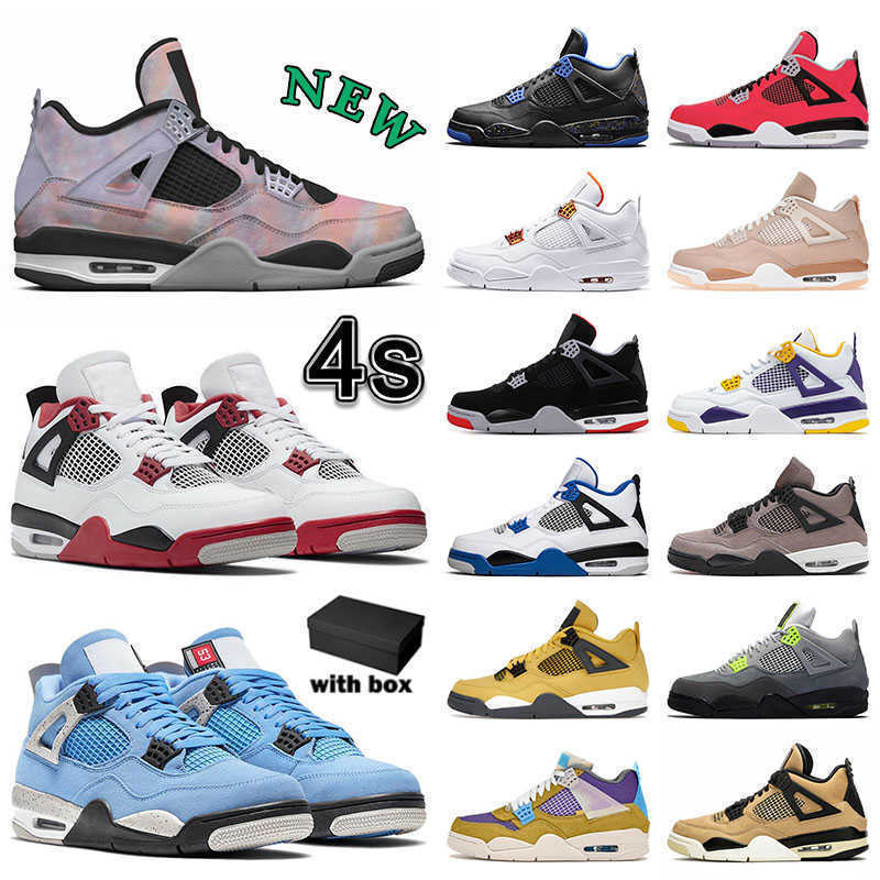 

Authentic Jumpman 4 4s Zen Master Sports Basketball Shoes Mens Womens Jumpman4s Outdoor Sport Sneaker University Blue Cactus Jack Motorsport JORDON NKS, N33 wings 40-47