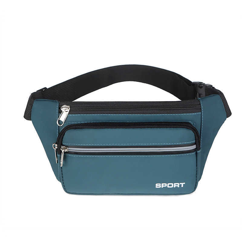 

HBP Mobile phone Waist Bag wallet for men and women versatile large capacity waterproof wear-resistant site work business and wallets collection, Red