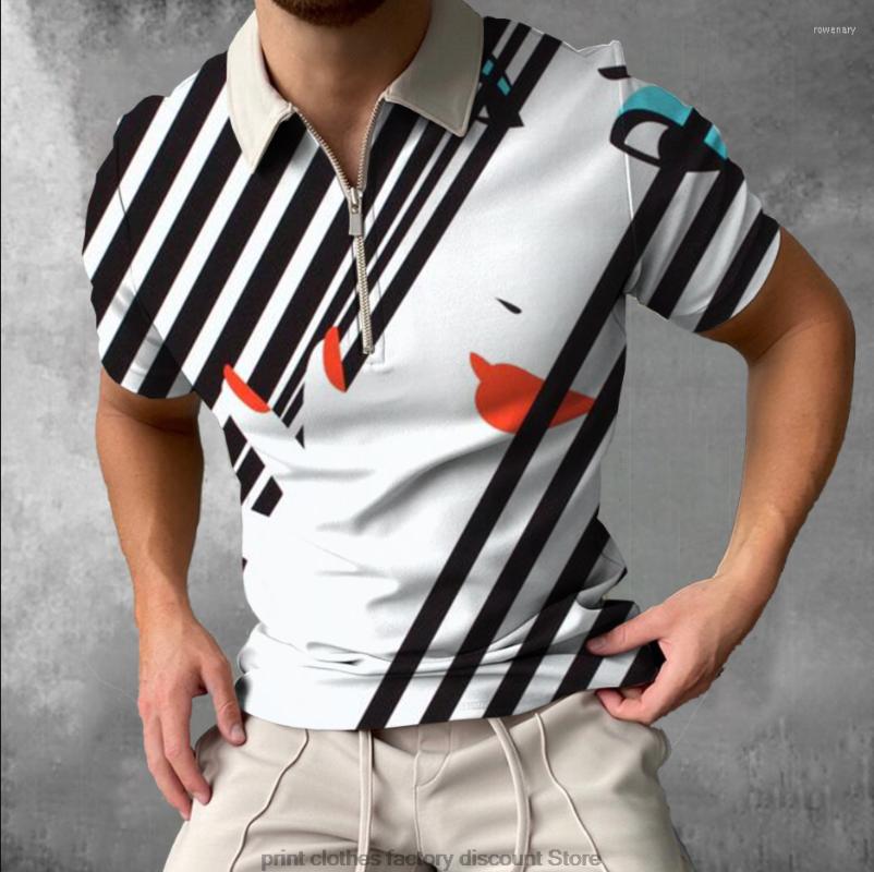 

Men' Polos Fashion Polo Shirts With Zipper Checkered T-Shirt Mens Man Clothes 2022 Sunmmer Shirt For Men, Ktk9g2128135