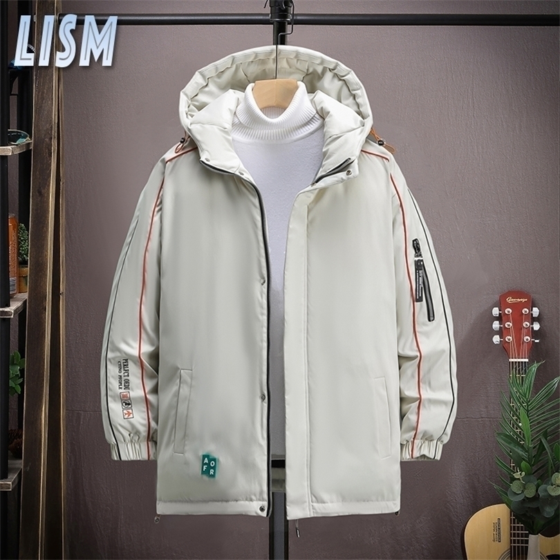 

Mens Jackets LISM Fashion Outdoor Hooded Autumn Winter Colid Casual Sports Hoodie Coat Outwear Patchwork Bomber 220930, Green myb11