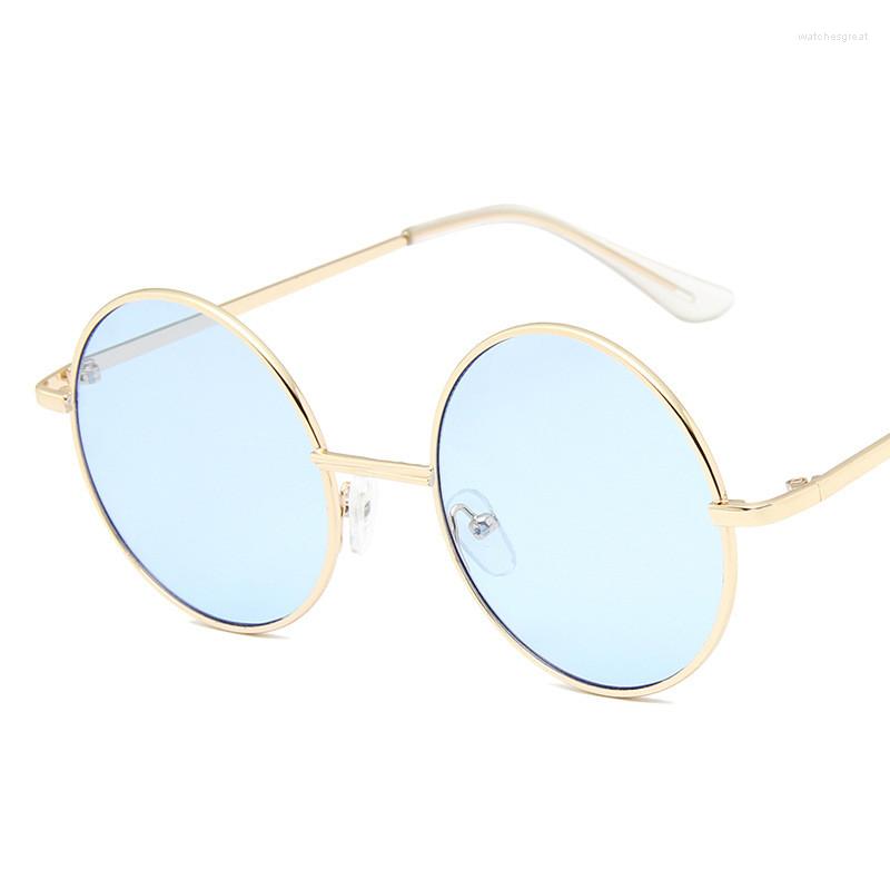 

Sunglasses JAXIN Okulary Retro Round Men Fashion Wild Women Brand Design Trend Cute Goggles UV400 Lentes De Sol Mujer