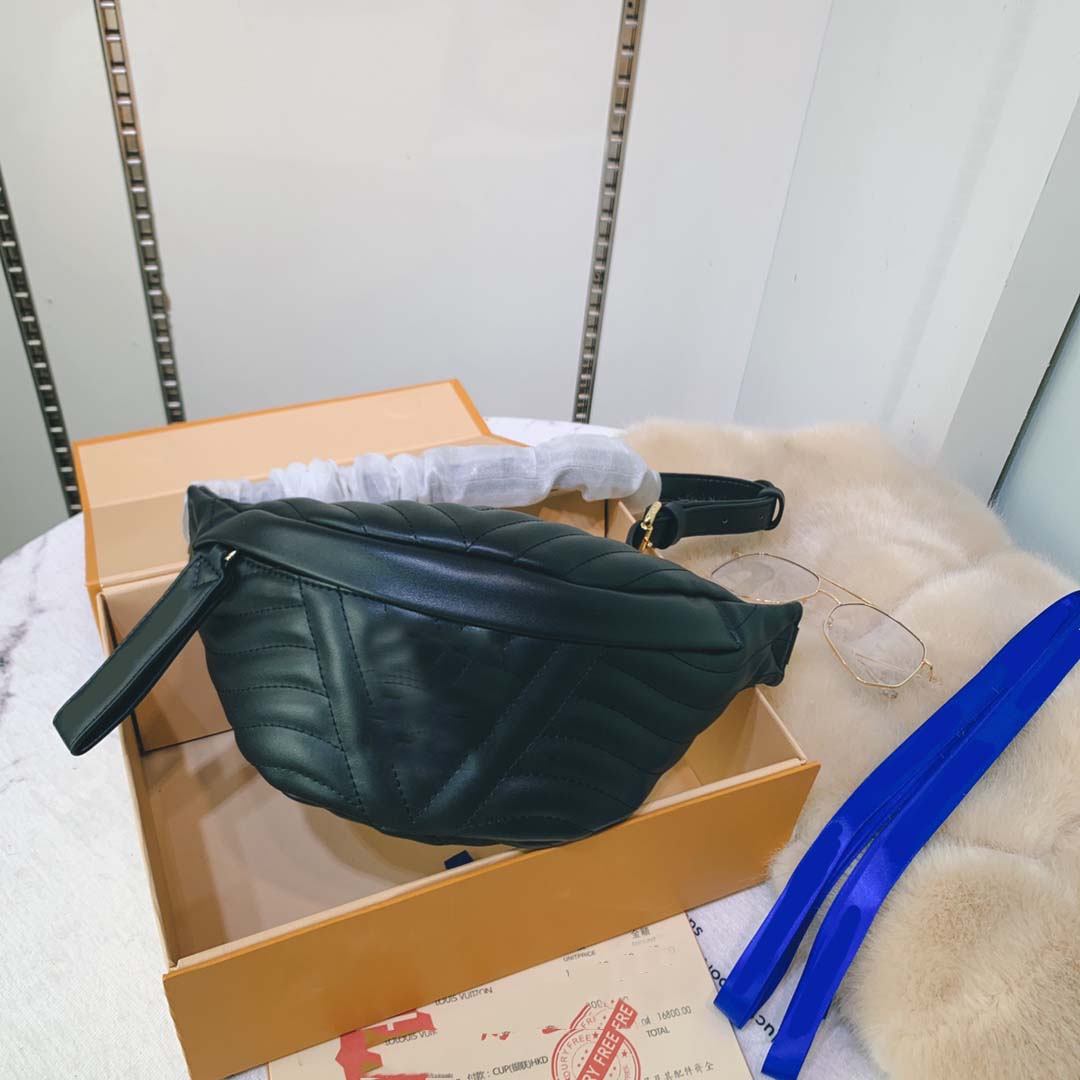 

Classic Women Men Genuine Leather Fashion Waist Bags Casual Crossbody Chest Bags Unisex Hip Bum Travel Belt Bag Sport Purse Pocket M53750, Pink