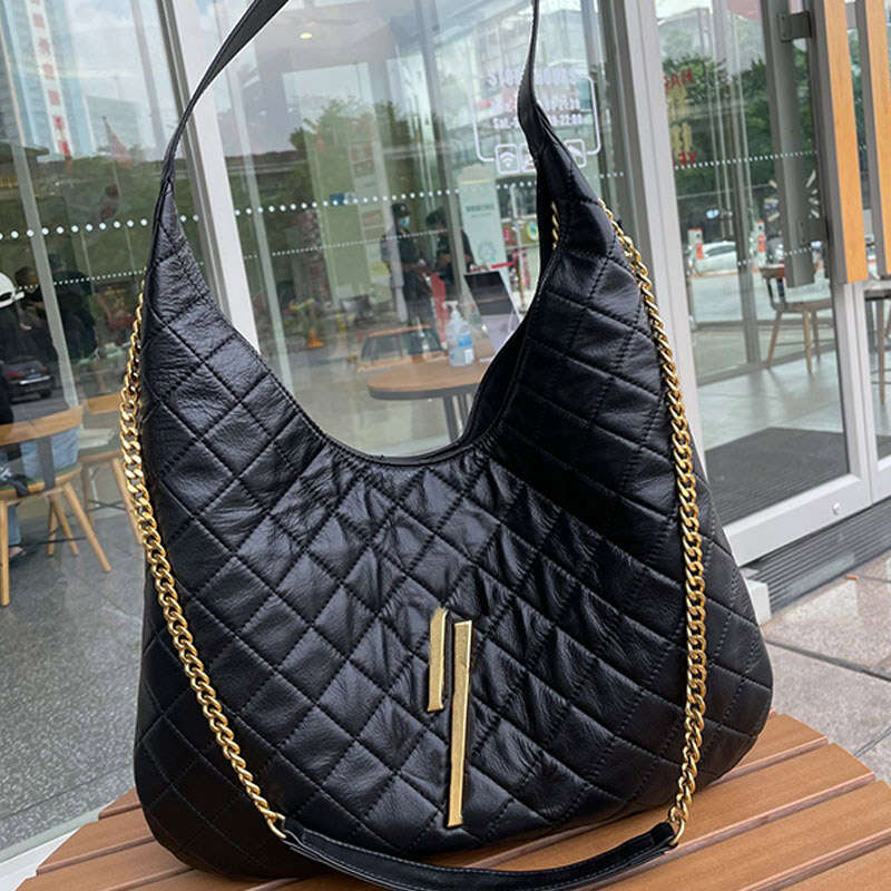 

Handbags Big Tote Quilted Shopping Shoulder Bag Large Letter Hardware Cowhide Genuine Leather Diamond Lattice Removable Chain New Style KX9N L40T, No bag
