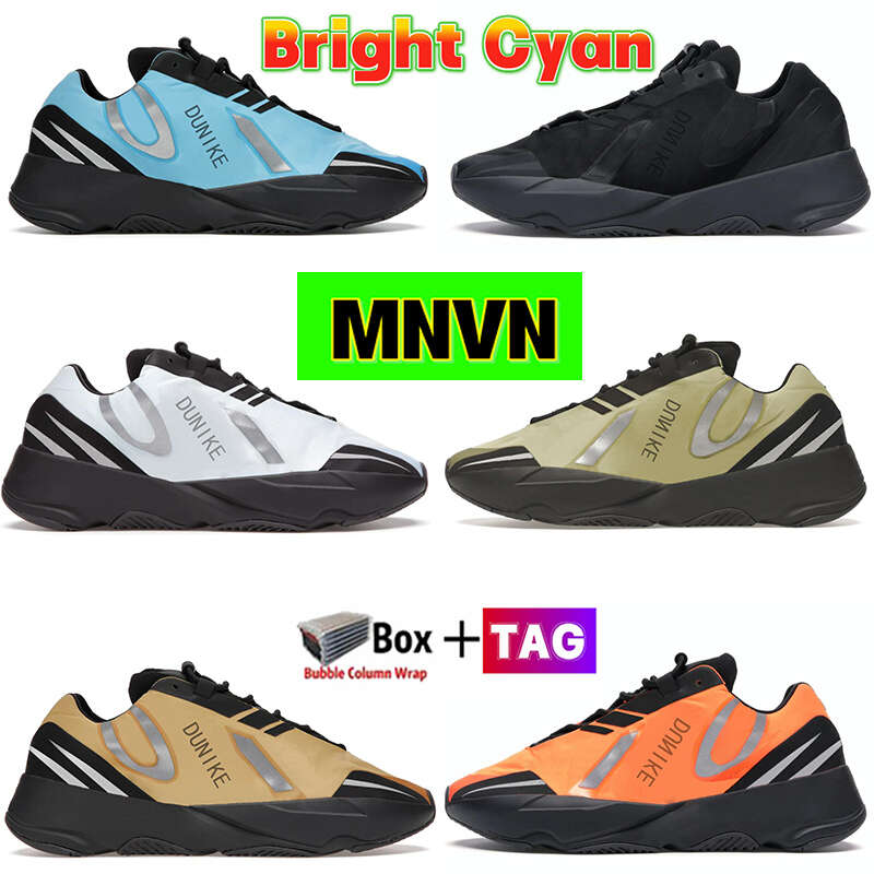 

GAI With box men women MNVN Running Shoes Bright Cyan tint Triple Black Fashion mens Sneaker Bone Honey Flux Resin Designer man Sneakers, No.1- orange