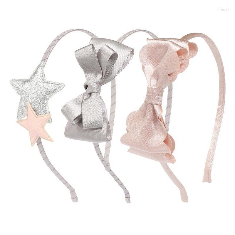 

Hair Accessories 1 PCS Silk Bowknot Kids Hoop Boutique Baby Hairbands Princess Headwear Girls Children Clasp Headbands