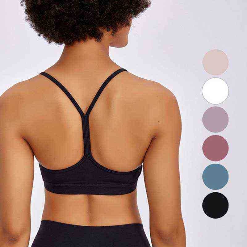 

Ropa de mujer Camisoles Tanks yogaworld Designer Tracksuit women girls jogger underwears Sports Underwear Yoga Running Dance Fitness Bra, White