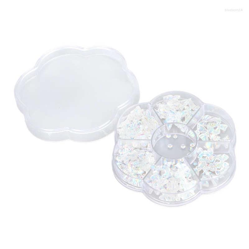 

Nail Gel Art Charms Bowknot Shapes Faux Crystal For Girls Manicure Ornaments, Picture shown