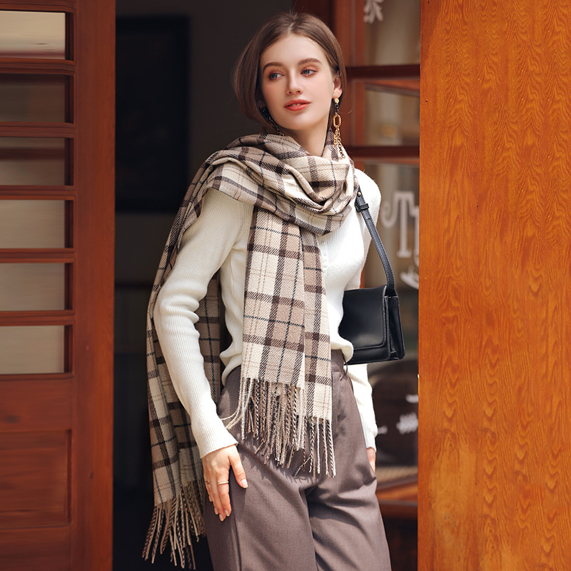 

Fashion Long Shawl Winter/Fall Warm Plaid Scarves Large Blanket Wrap Scarf