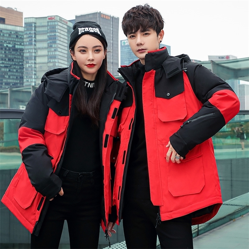 

Men' Down Parkas Men' and Women Brand Red Black Quilted Winter Coat Arrivlas Coed Cold Resistant Thick Winter Keep Warm Down Jacket 221006, Army green