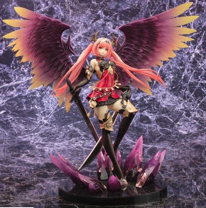 

Kotobukiya Anime Game Rage of Bahamut Dark Angel OLIVIA 1/8 Scale Pre-painted PVC Figure Model Toys 103, Red no box