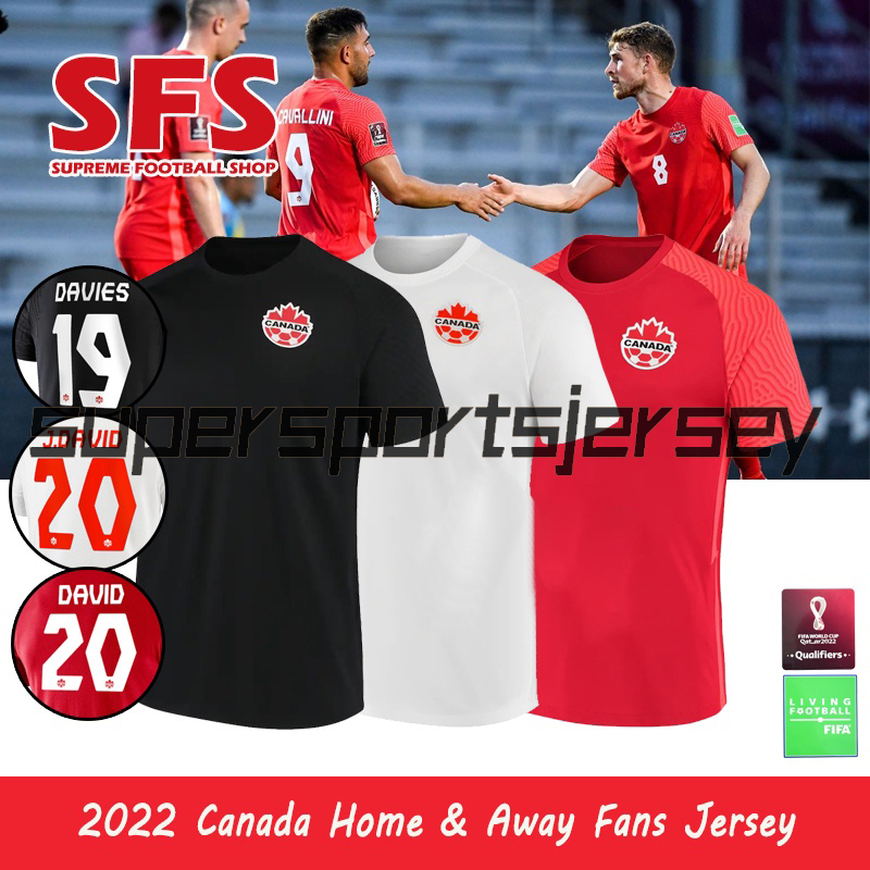 

22 23 Canada Soccer Jerseys national team Home Away Kits 2022 DAVIES DAVID LARIN CAVALLINI LARYEA MILLAR 2023 The Lates Men women kids jersey football shirts, 14