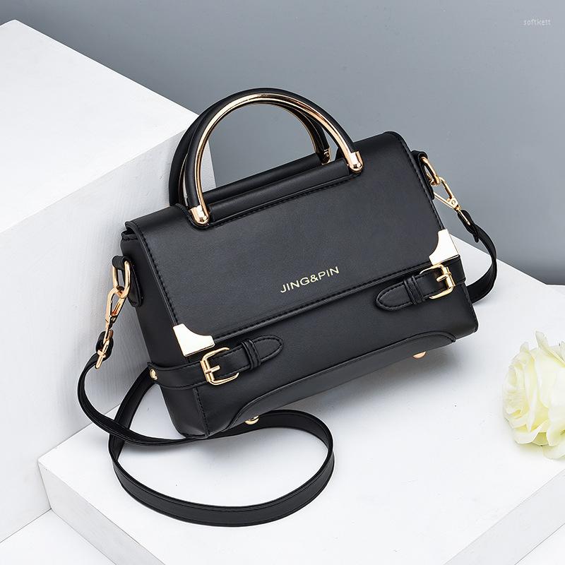 

Evening Bags 2022 Fashion Women PU Leather Handbag Top Handle Purse Commute Cross Body Bag Elegant Ladies Shoulder Female Totes Bolsos, Green
