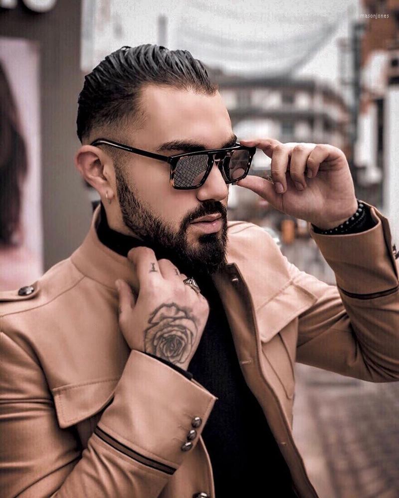 

Sunglasses AOZE 2022 Luxury Retro Trend Big Frame Ladies Brand Design Men's Outdoor Driving UV400