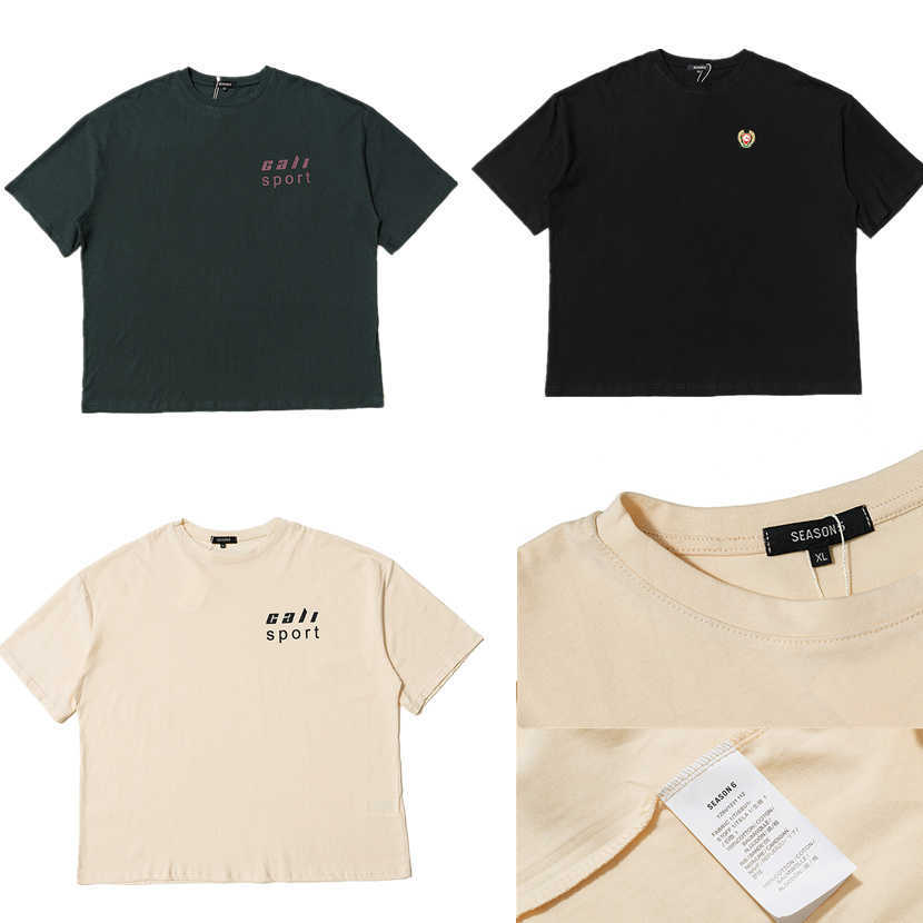 

Men's T-Shirts Best Version Season 5 1 1 Oversized Cali Sport Printed Women Men T shirts tees Streetwear Men T shirt T221006
