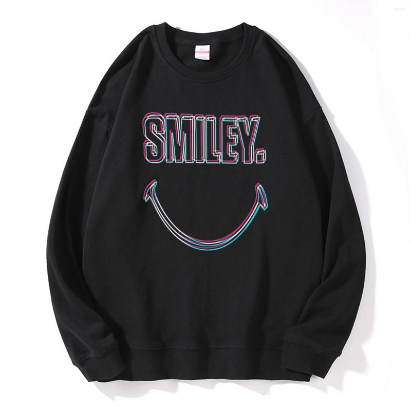 

Men' Hoodies Drop Cotton Hooded Unisex Sweatshirts Casual Sholder Smile Print Men Cool, Smile14
