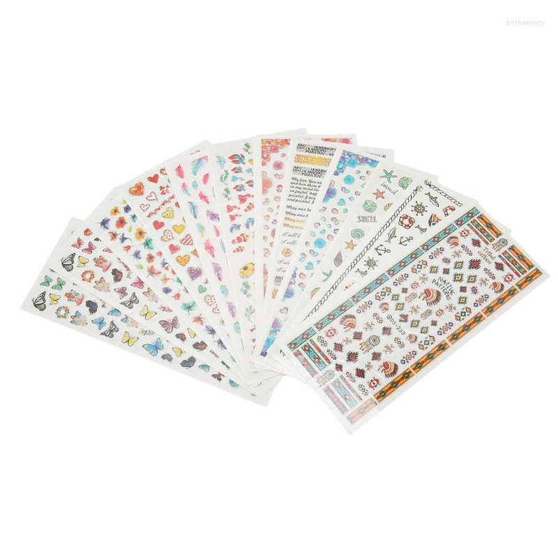 

Nail Gel Art Safe Reliable DIY Stylish Stickers Different Types For Decoration, Picture shown