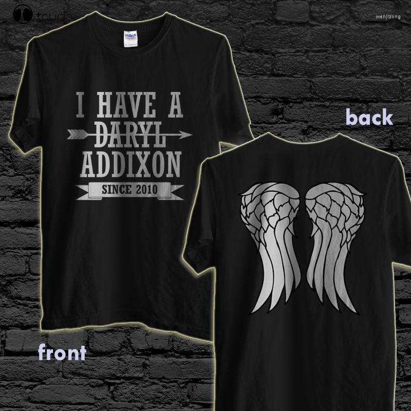 

Men' T Shirts Tops Summer Cool Funny T-Shirt I HAVE A DARYL ADDIXON Shirt Dixon 2-Side, Black
