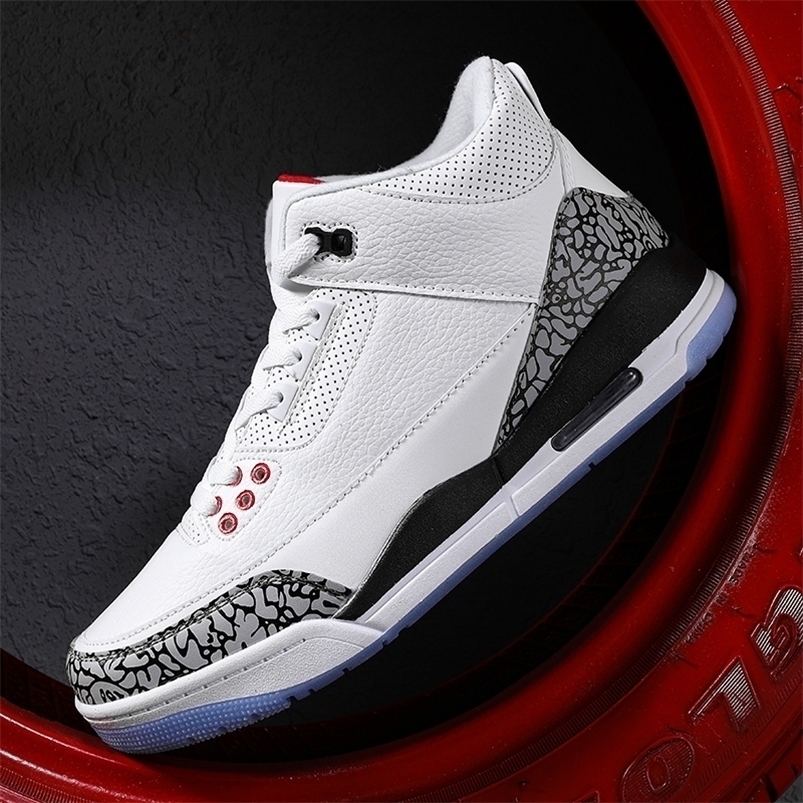 

Dress Shoes Women Basketball HighTop Retro11 Men Air Cushion Lace Up Sport Basket Ankle Boots Couples Sneakers Athletic 221006, White-gray