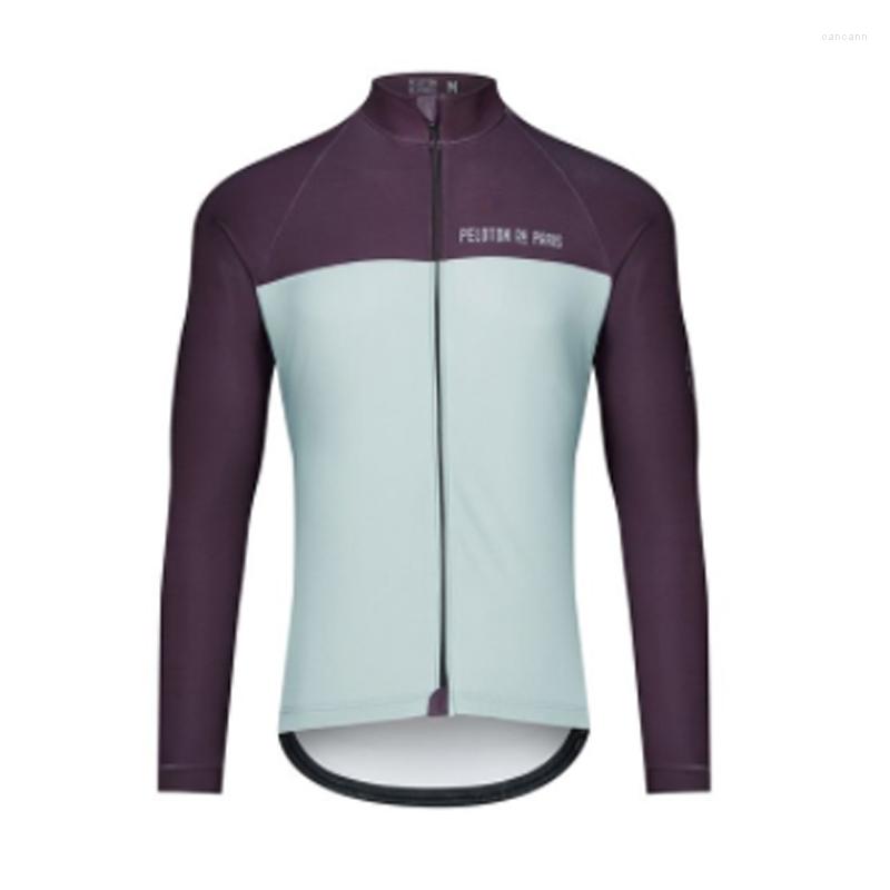 

Racing Jackets MTB Biycle Men's Team Cycling Jersey Autumn Quick Dry Outdoor Sport Clothes Road Bike Apparel Triathlon Mountain Ropa, Photo color