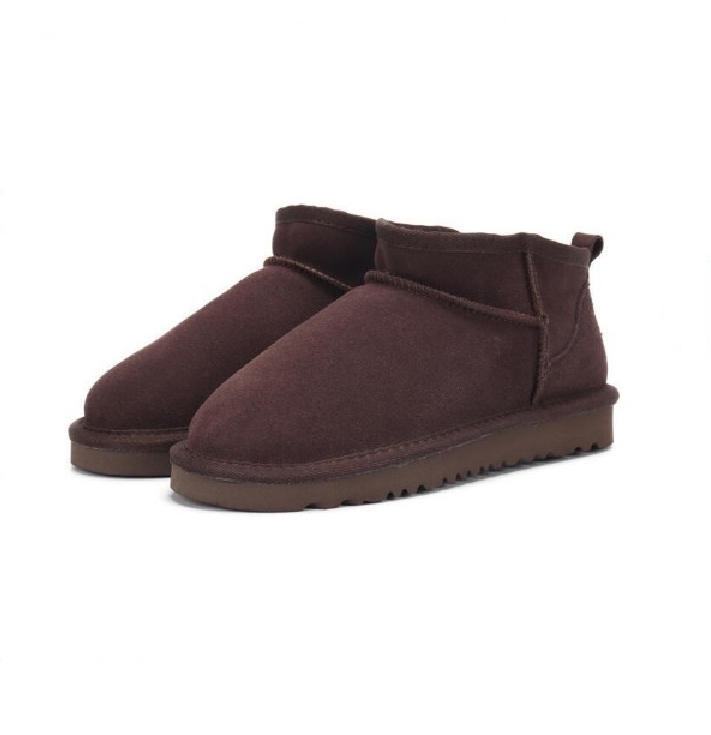 

2022 Hot AUS U5854 classical Short Miniwomen snow boots keep warm boot fashion man womens Plush casual warm boots shoes Antelope Reindeer Brown U, Black