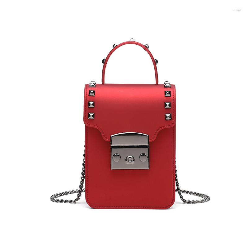 

Evening Bags Crossbody Mini Phone For Women PVC Leather Handbags Female Messenger Bag Girls Small Shoulder Ladies Hand Red Sac, Black