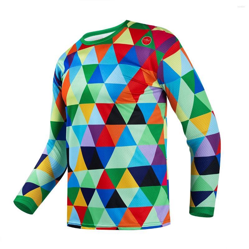 

Racing Jackets KEYIYUAN 2022 Men's Long Sleeve Downhill Jersey Motocross Bike Clothing Road Riding Bicycle Shirt Mtb T-shirt Maillot Velo, 16