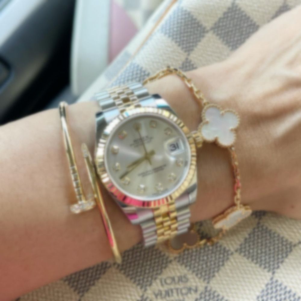 

Rolex Datejust AAA 3A Quality Brands Band 31mm Women Watches With Original Green Box 69174 Mechanical Automatic Chronometer Oystersteel Rolexwatch H3