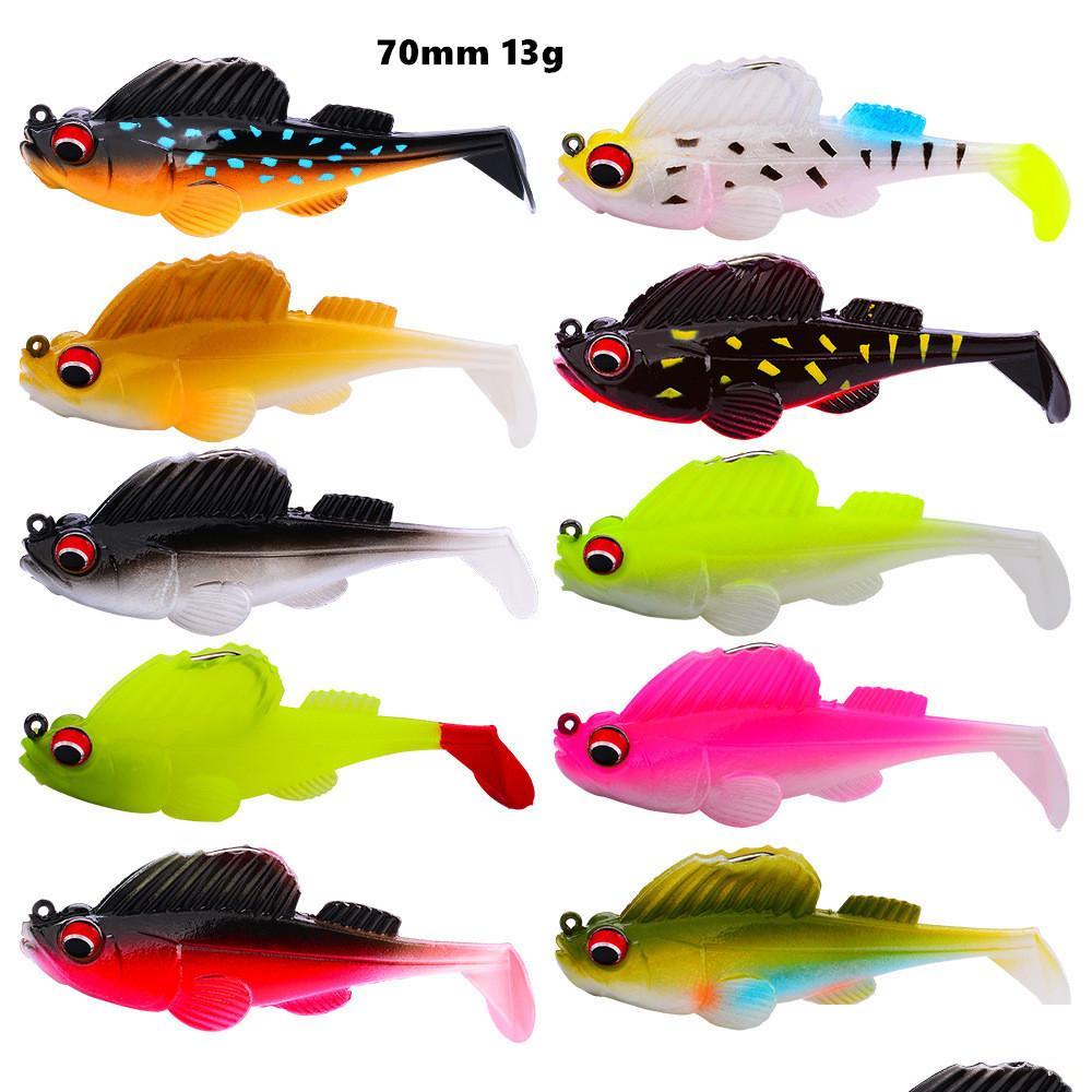 

Baits Lures Color Mixed Mm g Bionic Fish Sile Soft Baits Lures Jigs Single Hook Fishing Hooks Fishhooks Pesca Tack Xjfshop Dhlcw