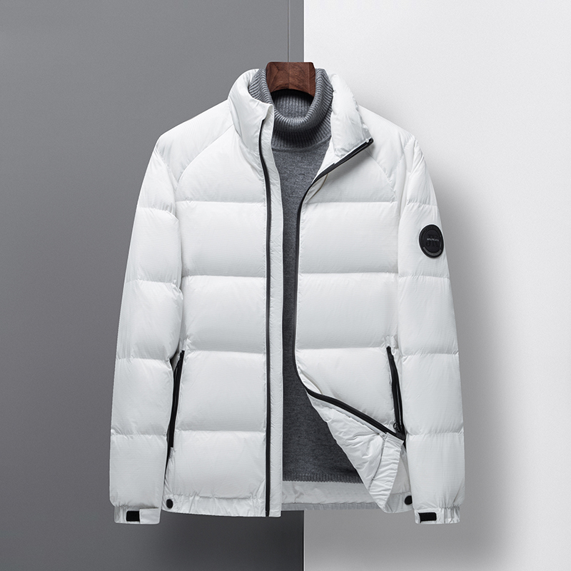 

Men's Down Parkas Winter White Mens Light Jackets Arrivals Men Smart Casual 90 Grey Duck Down Thick Winter Puffer Jacket 221006