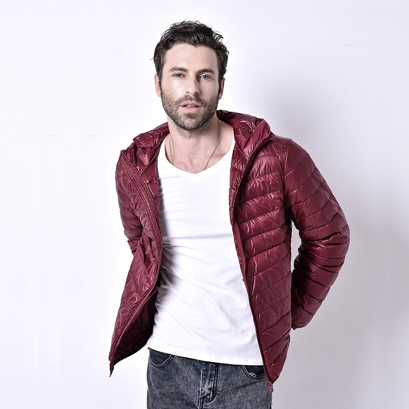 

Men' Down Parkas Oversized 12XL 11XL Men Puffer Jacket 90 Ultra Light Down Jacket Men Lightweigh Warm Coat Hooded Feather Parka 221006, Gray