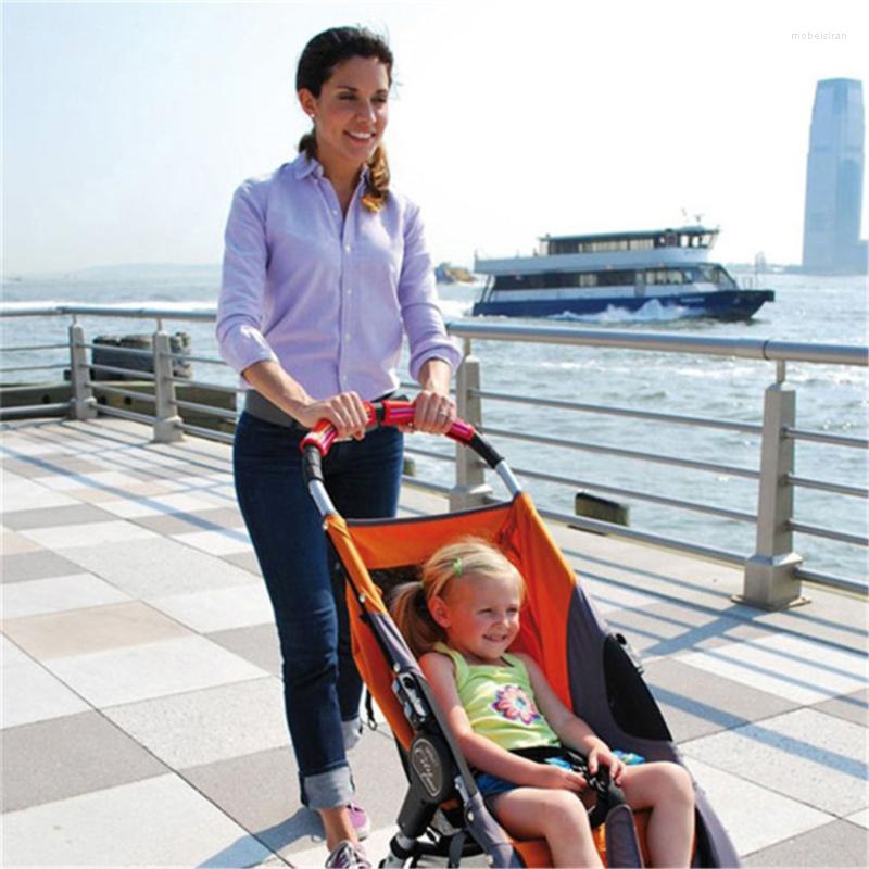 

Stroller Parts Baby Pram Carriage Front Handle Neoprene Magic Tape Bumper Bar Cover Accessories