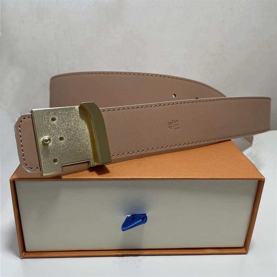 

2021 Fashion Buckle Box Men's and women's belts high quality AA18284U, Belt no box