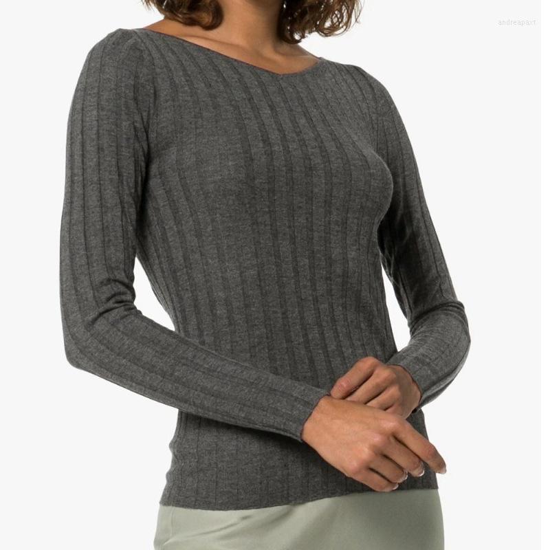 

Women's Sweaters Women Sweater 2022 Autumn And Winter Style Top Knit Cashmere Wool Bottoming Shirt, Black