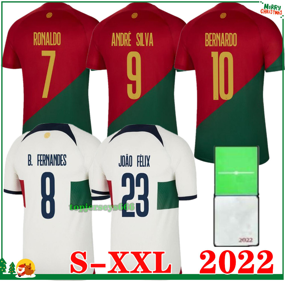 

2022 Portuguese soccer jersey FERNANDES BERNARDO Joao Felix jerseys 2023 Portuguesa shirts 22 23 Portugieser football shirt camisetas futbol maillot foot, Home