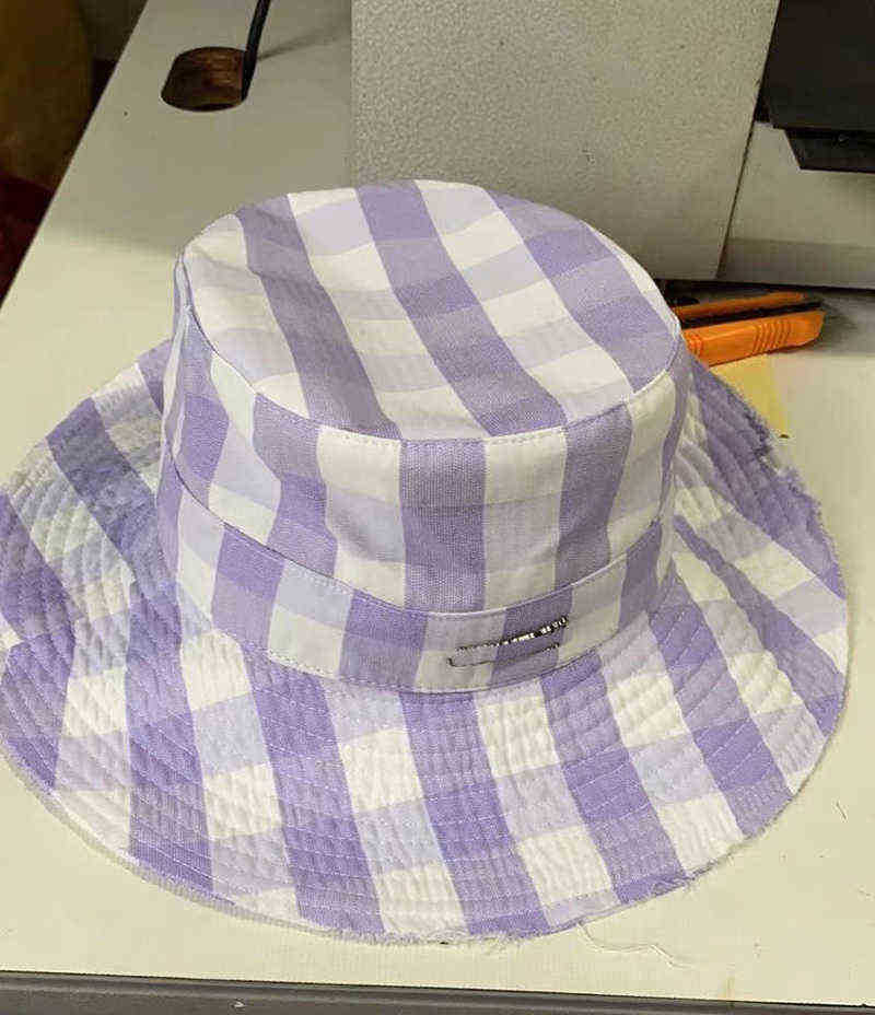 

2022 NEW Woman Wide Brim Hats Summer Le Bob Artichaut Bucket Hat sun protection ruirong The difference amount