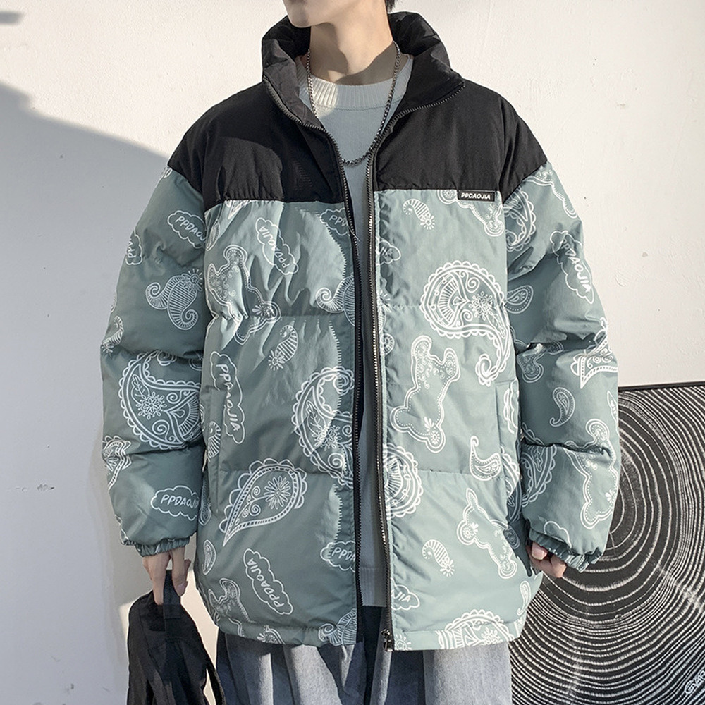 

Men's Down Parkas Mens Hip Hop Jacket Parkas Men Winter Jacket Oversize Windbreaker Streetwear Harajuku Thicken Jackets Coat Warm Outwear 5XL 221006, Gray