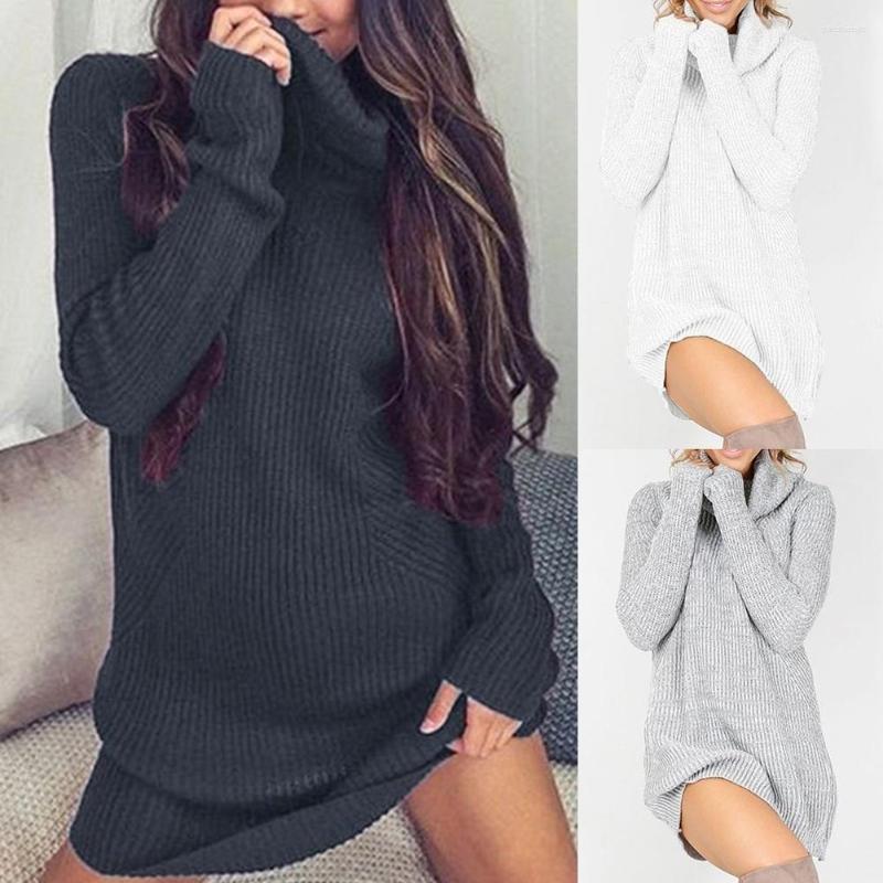 

Women's Sweaters Casual Dress Women Knitted Turtleneck Sweater For Home, Wine red