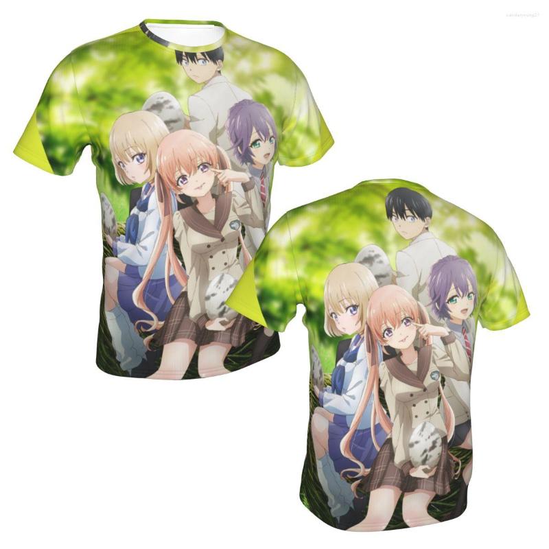 

Men' Casual Shirts Kakkou No Iinazuke A Couple Of Cuckoos Fiancee T Shirt Cosplay Anime Men Kawaii Japanese Customized Tshirt, Picture shown