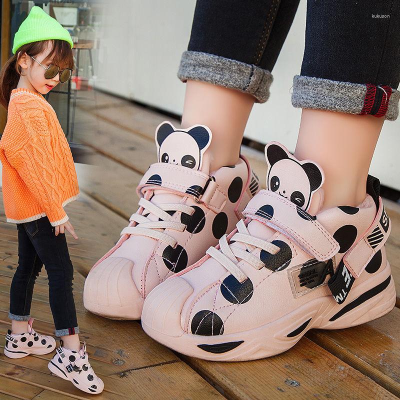 

Athletic Shoes Children Casual Girls Sneakers Boy Breathable Pu Spring Autumn Fashion Kid Sports Child Non-slip Flats White Unisex