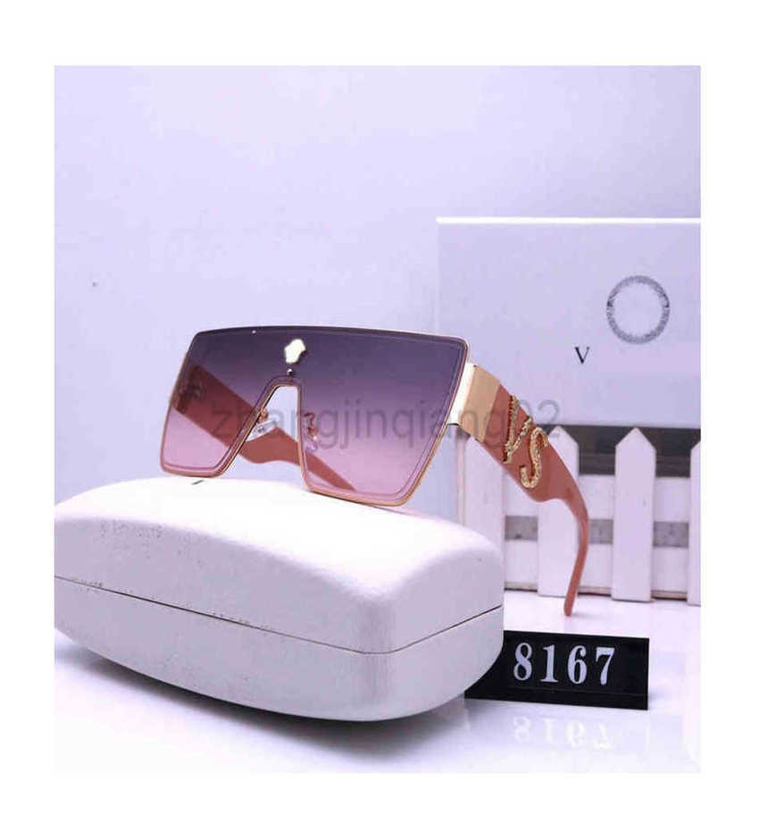 

Designer Versage Sunglasses Cycle Luxurious Fashion Brands Woman Mens European American Vintage Oversized Baseball Sport Rimless Polarize Sun Glasses