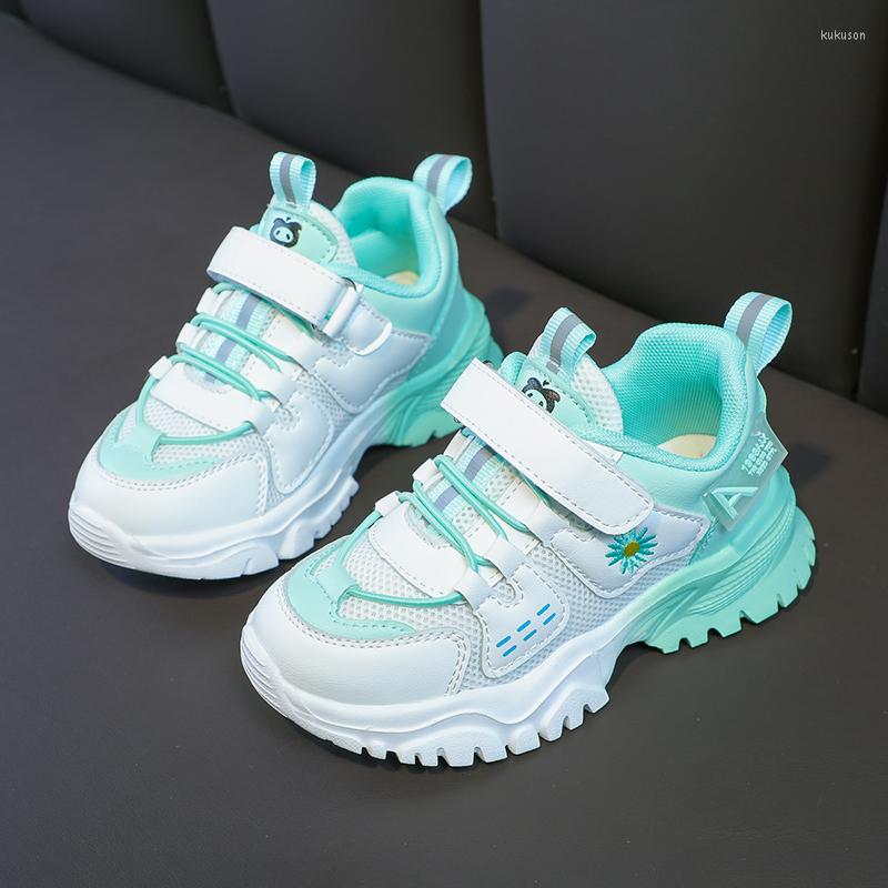 

Athletic Shoes Sport Kids Sneakers Children Casual For Boys Girls Breathable Mesh Tenis Infantil Menino 2022, Green(mesh)