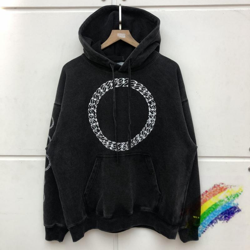 

Men's Hoodies Oversized 1017 ALYX 9SM Hoodie Men Women High Quality Vintage Hooded Oversize Circle Printing Nice Washed Pullover