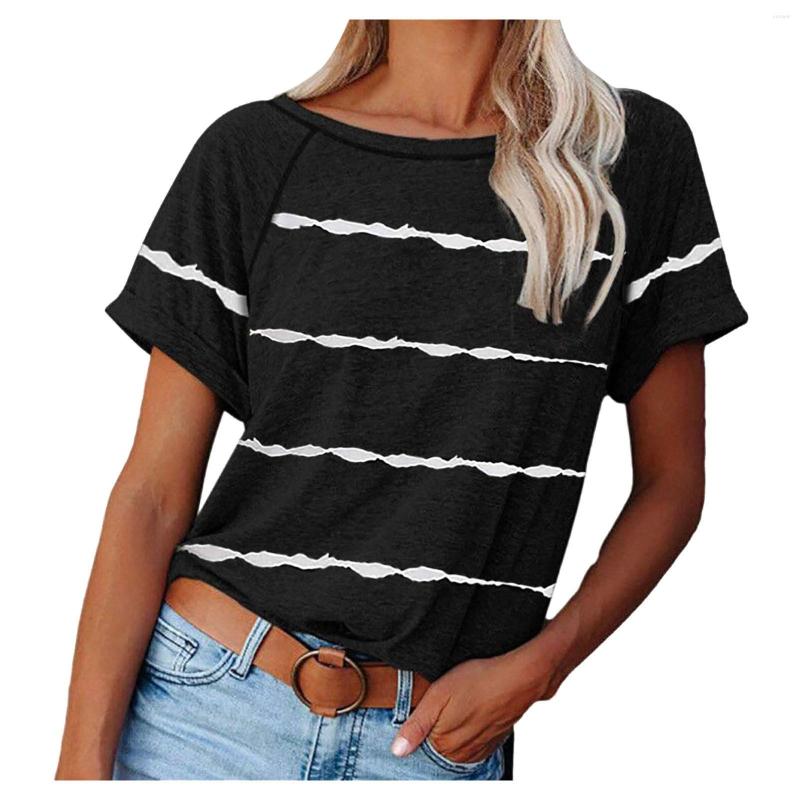 

Women' T Shirts Women' Shirt TopLoose Elegant, Black