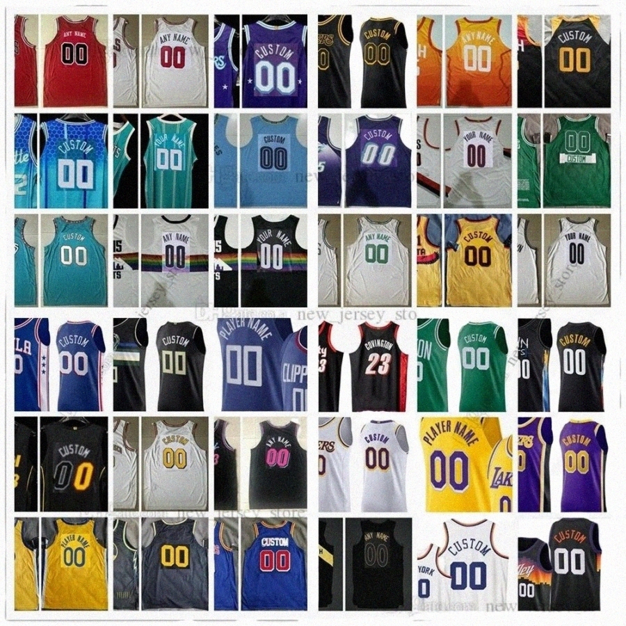 

authentic Player Version Stitched Basketball Jerseys Top Quality 2021 2022 News Man Red Purple Black Blue White Yellow Purple Jersey Size XS- y7kC#, Message number name order