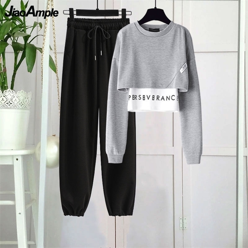 

Women's Two Piece Pants Men's Tracksuit 's Tracksuit Autumn Top Pants Suit Korean Fashion Elegant Short Sweater Trouser Two piece Set Female Sportwear 221006, Pants 01