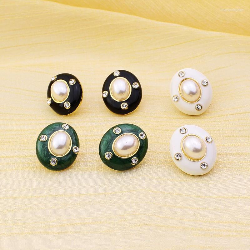 

Stud Earrings Vintage Drop Glaze Female Minority Design Advanced Sense Simple Temperament Light Luxury