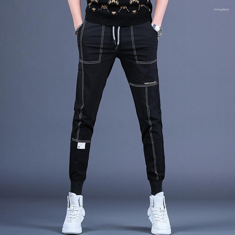 

Men's Pants Summer Men Black Casual Sport Jogging Mens Fashion Streetwear Running Gym Joggers Trousers