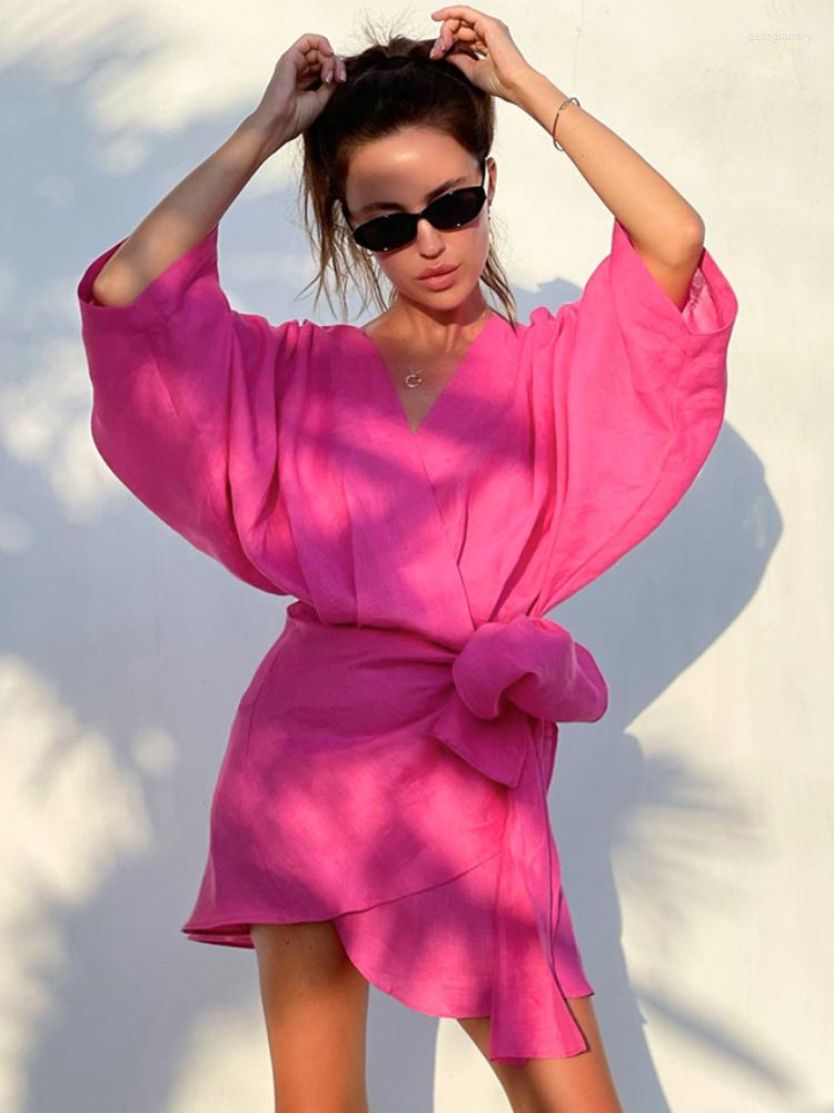 

Casual Dresses Summer Beach Outing For Women 2022 Sexy Bodycon Knitted Vestidos Robe Femme Female Festival Holiday Clothing, Orange-lyq7907