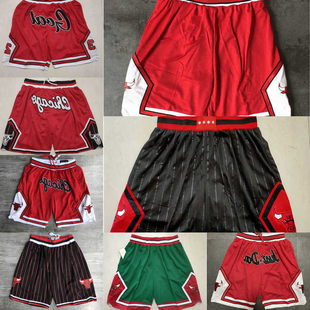 

Basketball Shorts Chicago''Bulls''men Throwback pocket, Color