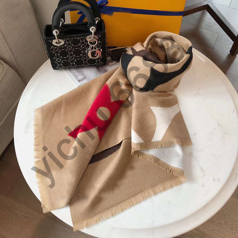 

2022 New Winter Cashmere L Scarf Women Design Warm Pashmina Blanket V Scarves Female Shawl Wraps Thick Foulard Bufanda